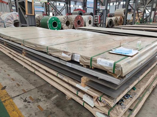 صفحات فلزی استنلس استیل Astm 201 304 304l 316 316l Ss Plate 4x8 1500mm