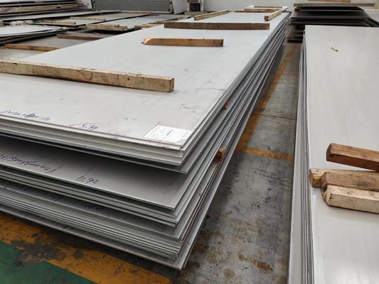 صفحه تخت فولاد ضد زنگ SUS304 2B سطح 4'×8' با نورد گرم