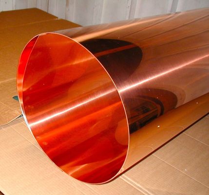 صفحات فلزی مسی با ضخامت 1.5 میلی متر C11000 C26800 C67400 جنس