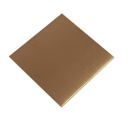 JIS استاندارد H65 مسی ورق فلزی ورق 4x8 اندازه 0.5mm ضخامت
