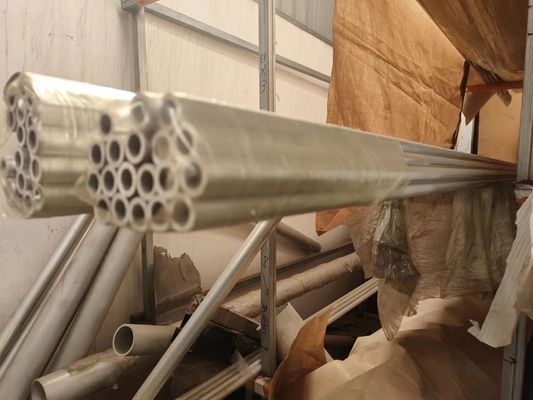لوله فولادی ضد زنگ 42.4 میلی متر 40 میلی متر X 40 میلی متر لوله دقیق ASTM A312 TP304L 168.3X7.11X6000 میلی متر