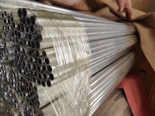 نقره 5083 5052 7005 لوله بیضی آلومینیومی 2&quot; X 1&quot; X 0.125 اینچ لوله بیضی آلومینیومی اکسترود شده