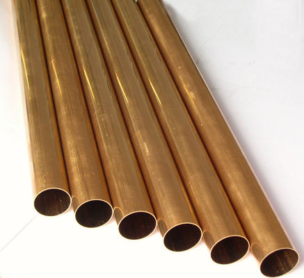 لوله مسی C11000 ASTM , لوله مسی کولر گازی 0.2mm 0.5mm ضخامت
