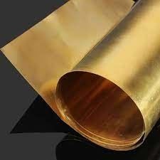 ورق برنجی C2680 H65 CuZn33، ورق برنجی 6 میلی متری OEM ODM