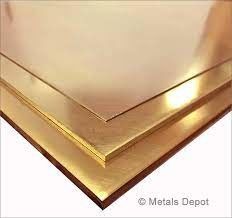 ورق برنجی صیقلی آسیاب C21000 C23000 C33200 مواد