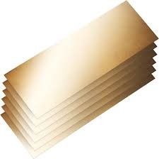 ورق برنجی صیقلی آسیاب C21000 C23000 C33200 مواد