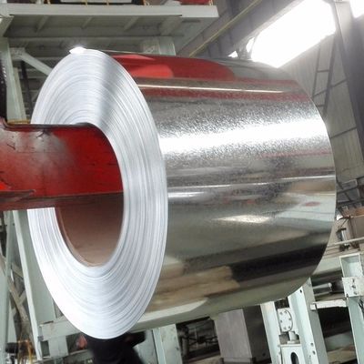 DX51D سیم پیچ فولادی گالوانیزه Spangle بزرگ کوچک صفر معمولی ISO9001